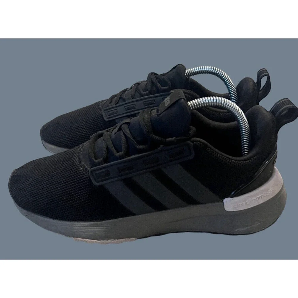 WOMEN'S SIZE 8- ADIDAS TR21 Racer Running Shoes, Cloud Foam Super, Black